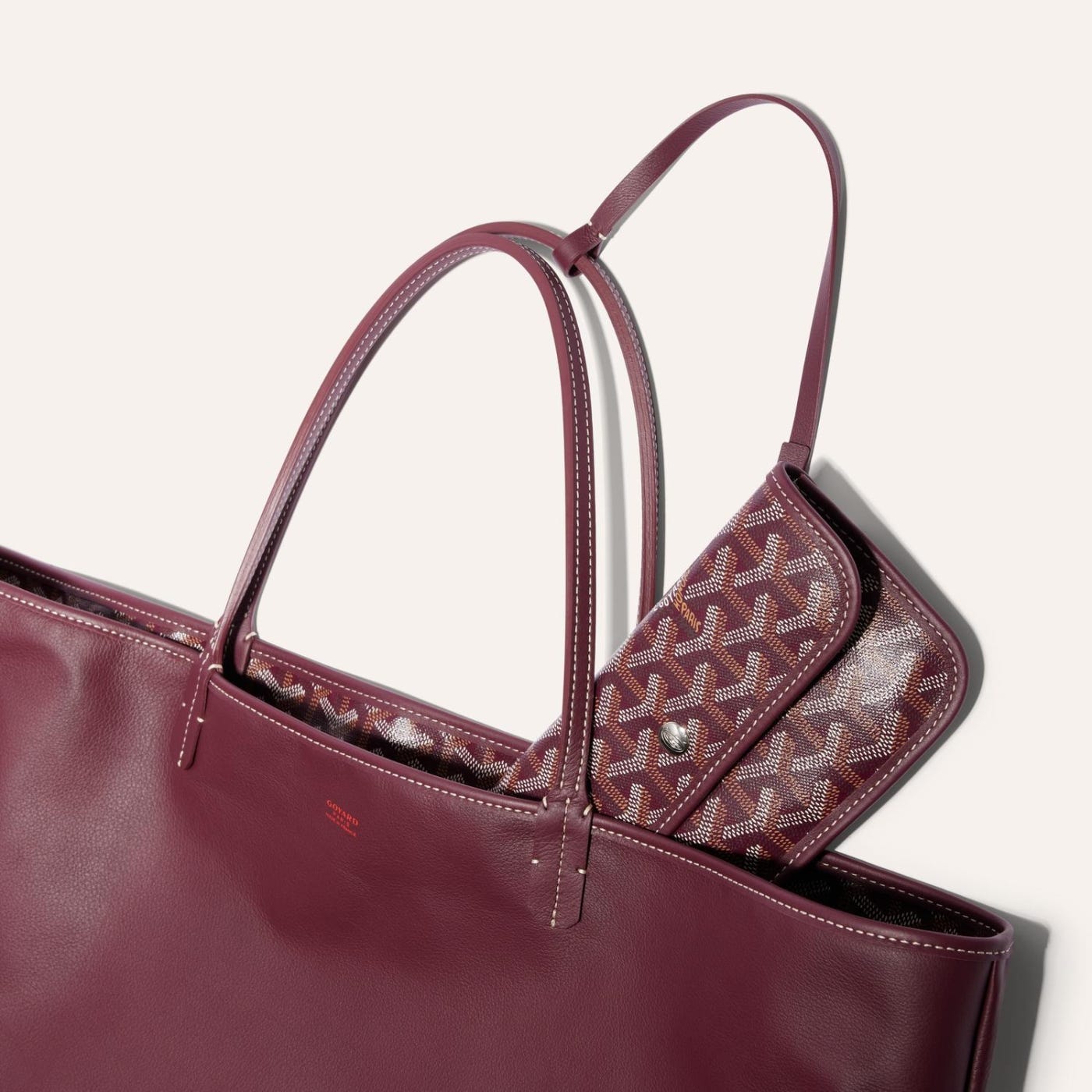 Goyard Anjou GM Tote Bag Bordeaux - Image 3